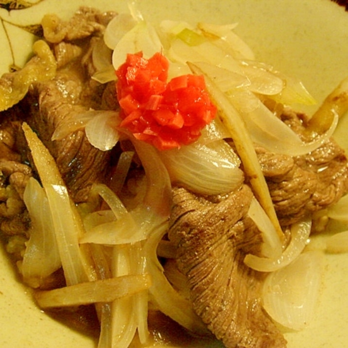 ◆減塩◆新玉ねぎでつくる薄味牛丼